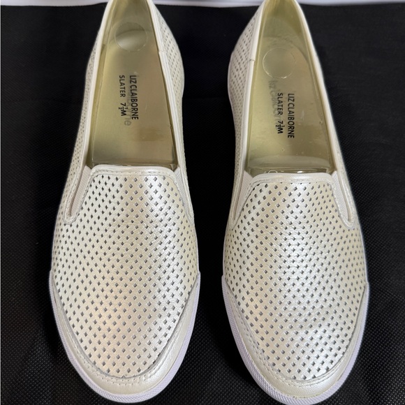 Liz Claiborne Women's Pearl Slip-On Sneakers - Picture 1 of 11
